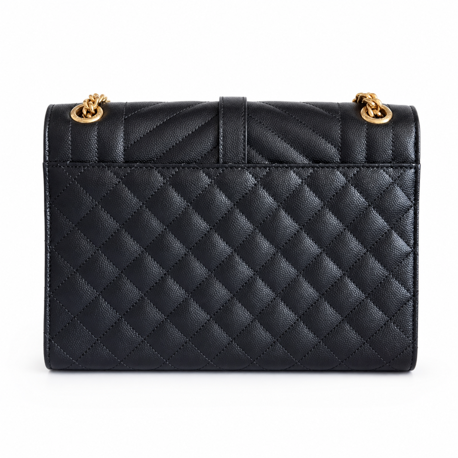 SAINT LAURENT ENVELOPE WALLET ON CHAIN