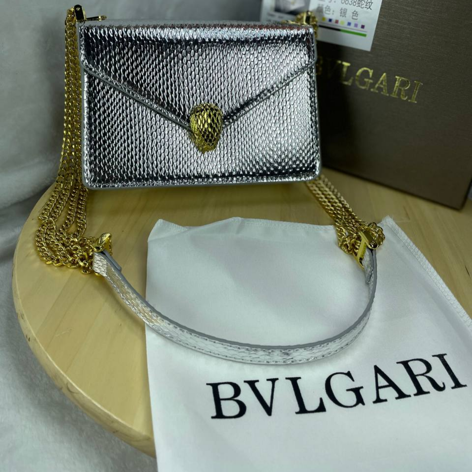 BVLGARI SERPENTI FOREVER WALLET ON CHAIN